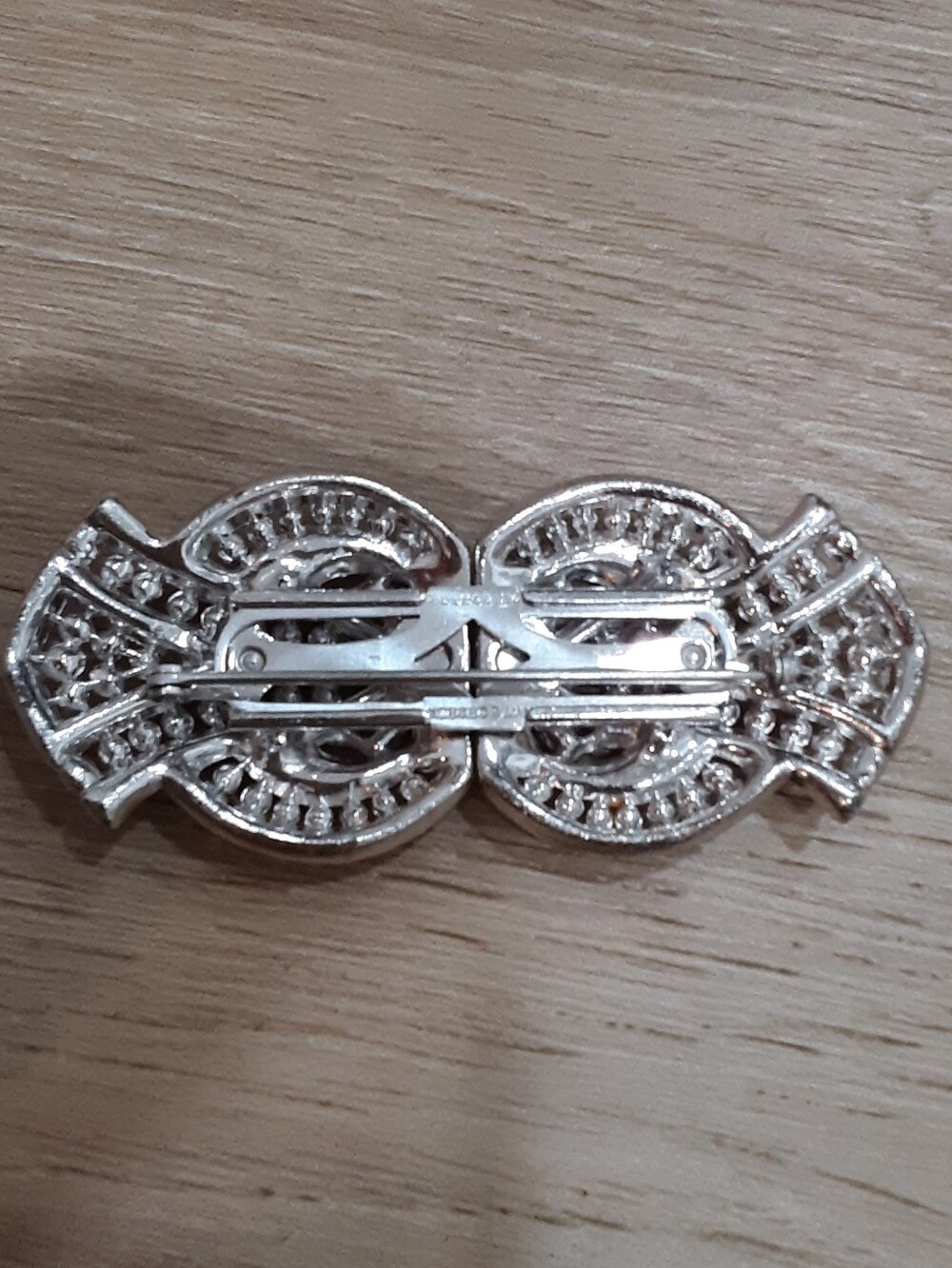 Vintage Rhinestone Brooch - Picture 6 of 8